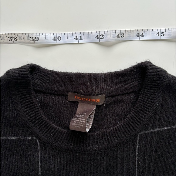 Dockers large tall dress crew neck long sleeve - Picture 2 of 3